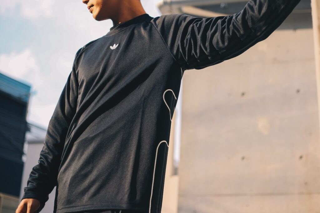 adidas Originals Flamestrike Woven Track Top 'Black White