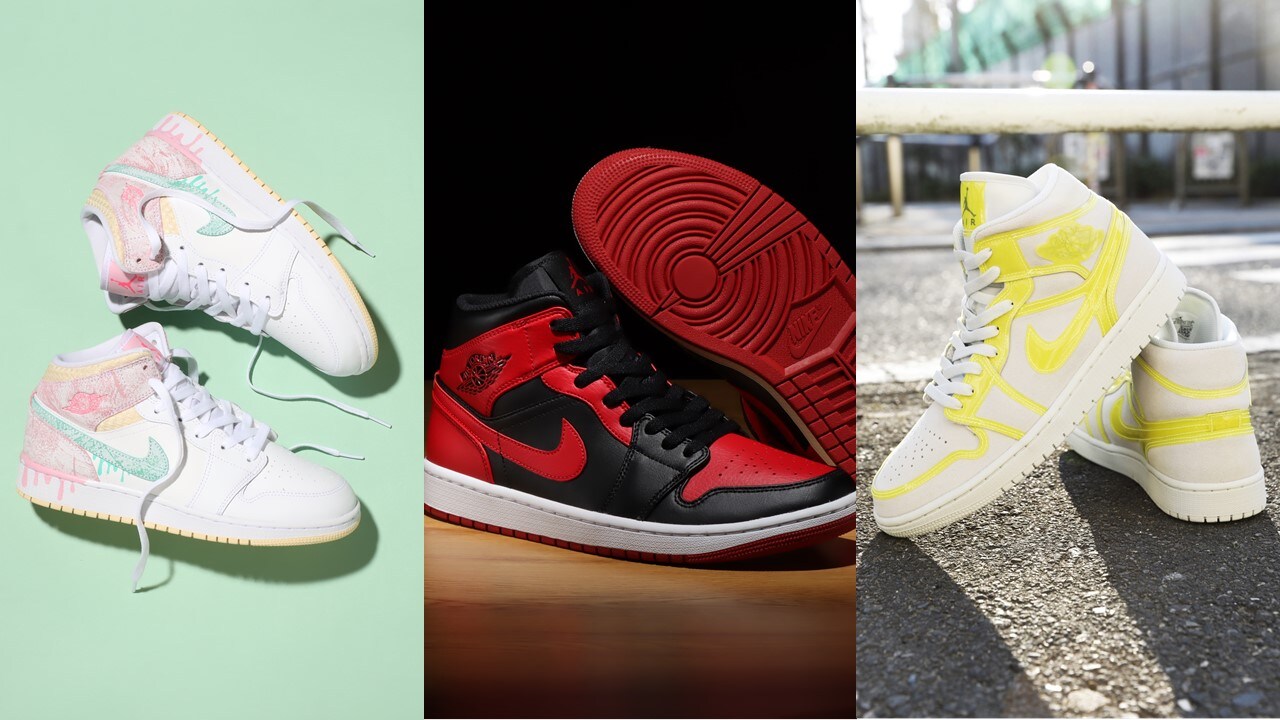 【NIKE AIR JORDAN 1 MID, SE (GS), WMNS AIR JORDAN 1 MID LX】2/26(FRI)店頭抽選販売方法について……