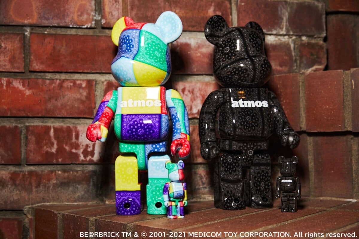 Be Rbrick Atmos Bandana 100 400 2 27 Sat 店頭販売方法について Atmos Media