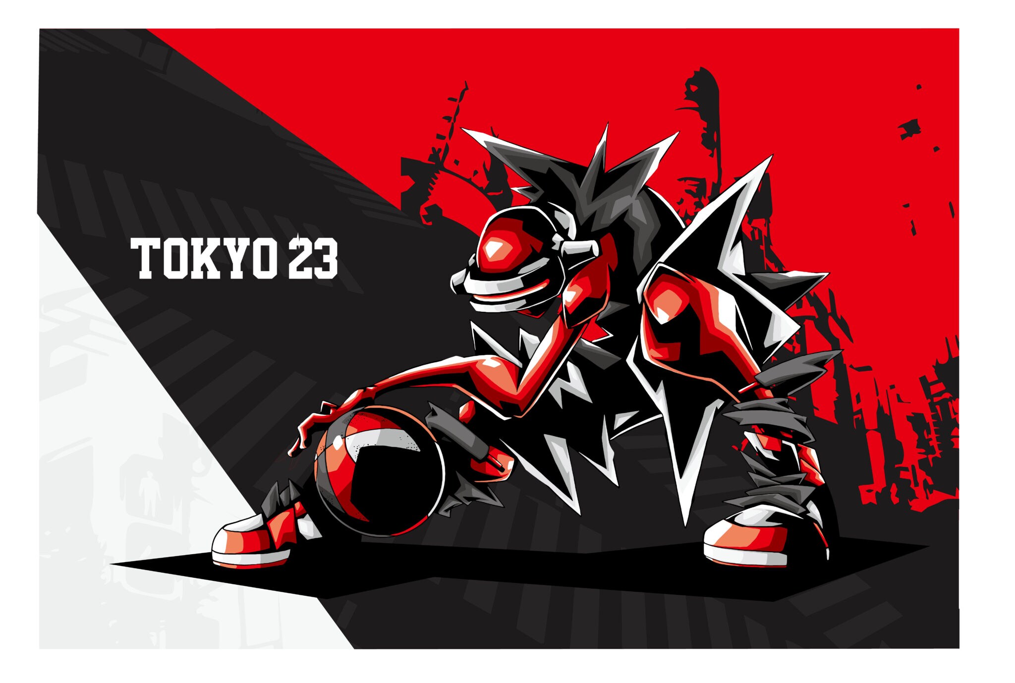 TOKYO23のアートスペースをリニューアル!Morita Manabu by WOODがアブストラクトな世界観を演出。
