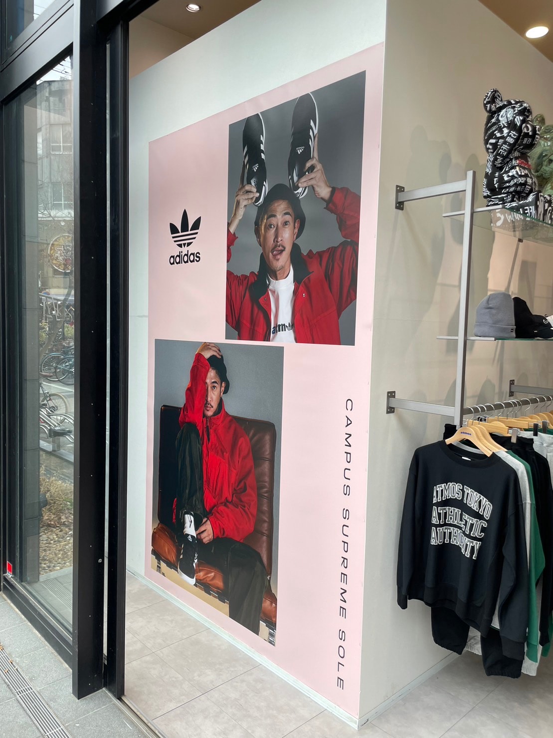 ビジュアルに窪塚洋介氏を起用した、「adidas CAMPUS SUPREME SOLE」が 